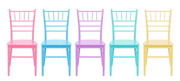 Paquete 10 Sillas Tiffany Infantil Resistentes | Durabilidad para Eventos y Fiestas