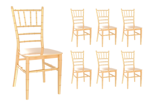 Paquete 10 Sillas Tiffany Infantil Resistentes | Durabilidad para Eventos y Fiestas