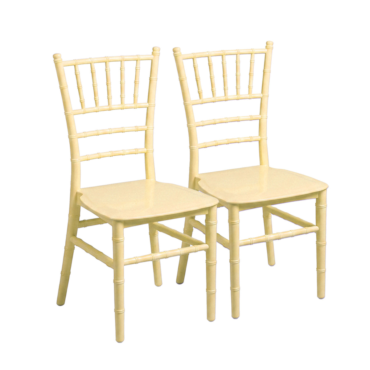 Set 2 Sillas Tiffany Infantil de Plástico | Eventos, Hogar y Fiestas | 6 Colores Pastel