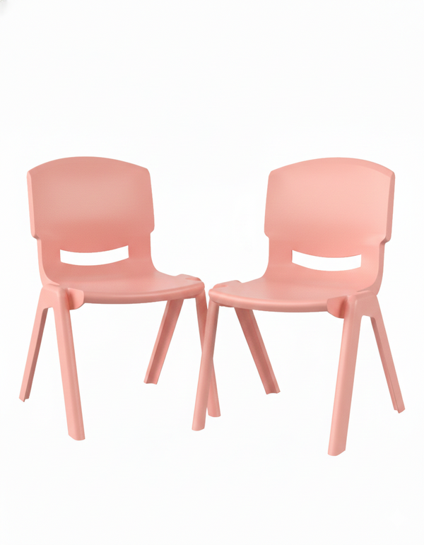 Kit 2 Sillas Infantiles Plástico Resistente