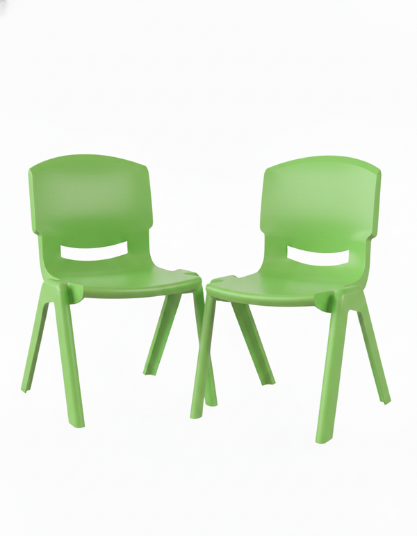 Kit 2 Sillas Infantiles Plástico Resistente