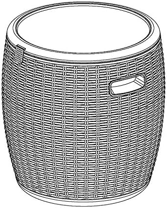 Hielera Rattan 35L – ¡Bebidas frías todo el día!