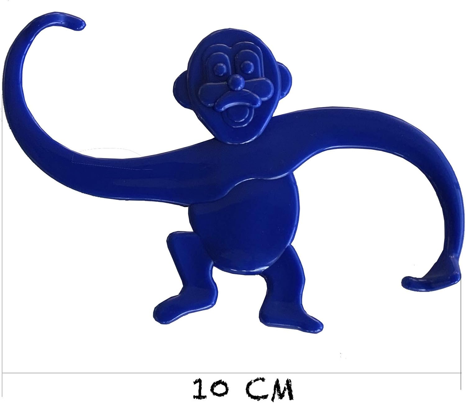 Juego de changuitos Gigantes de plástico de 5 Colores didácticos en Estuche con 50 Piezas