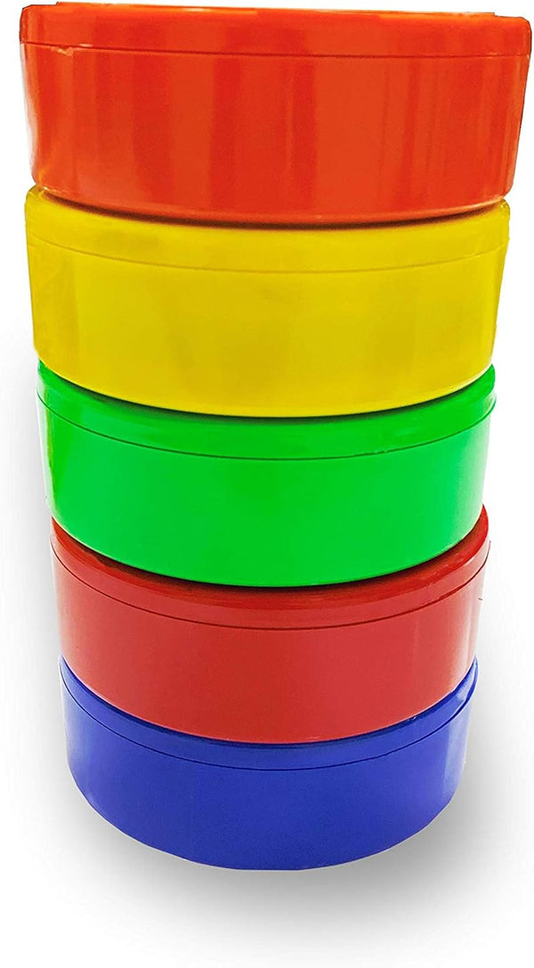 Juego de fracciones Circulares, 56 Piezas De Colores Matemáticas