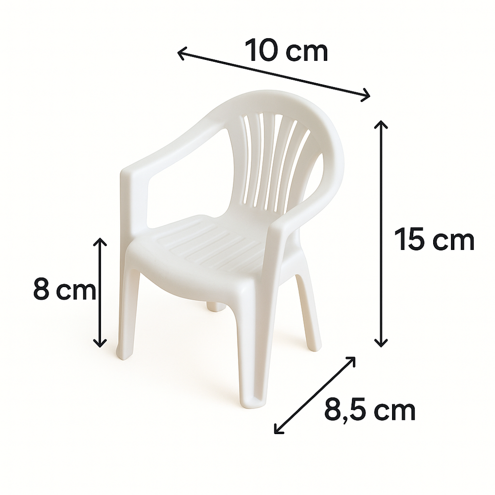Mini sillita Monoblock multicolor