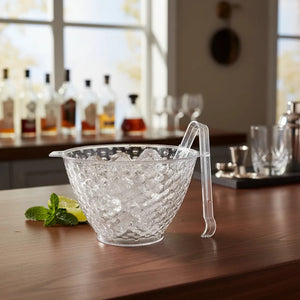 Paquete De Hielera Gotas con Pinzas De Plastico Transparente con 12 Hieleras y 12 Pinzas