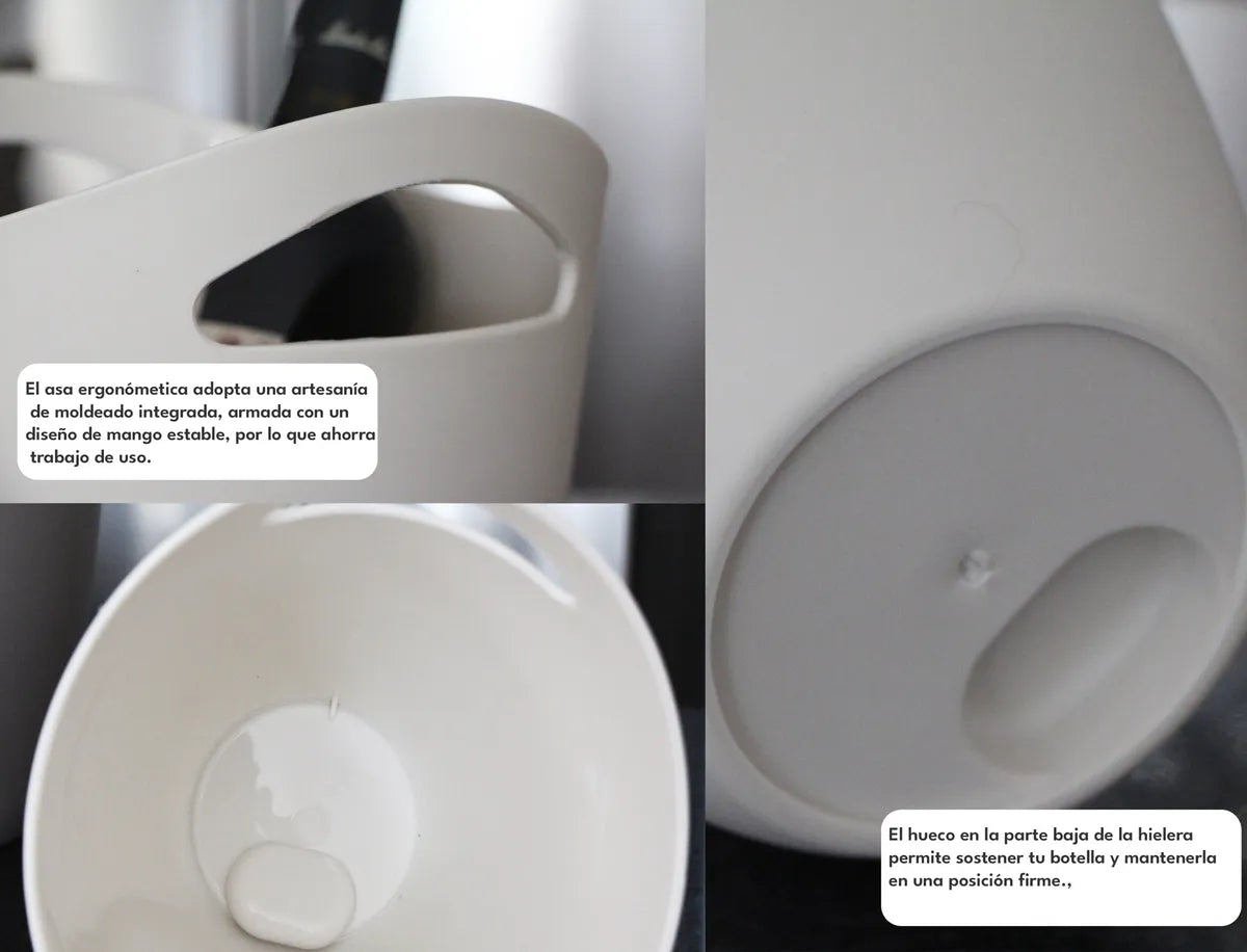 Set 2 Hieleras Vino Resistentes Fiestas, Reuniones, Eventos