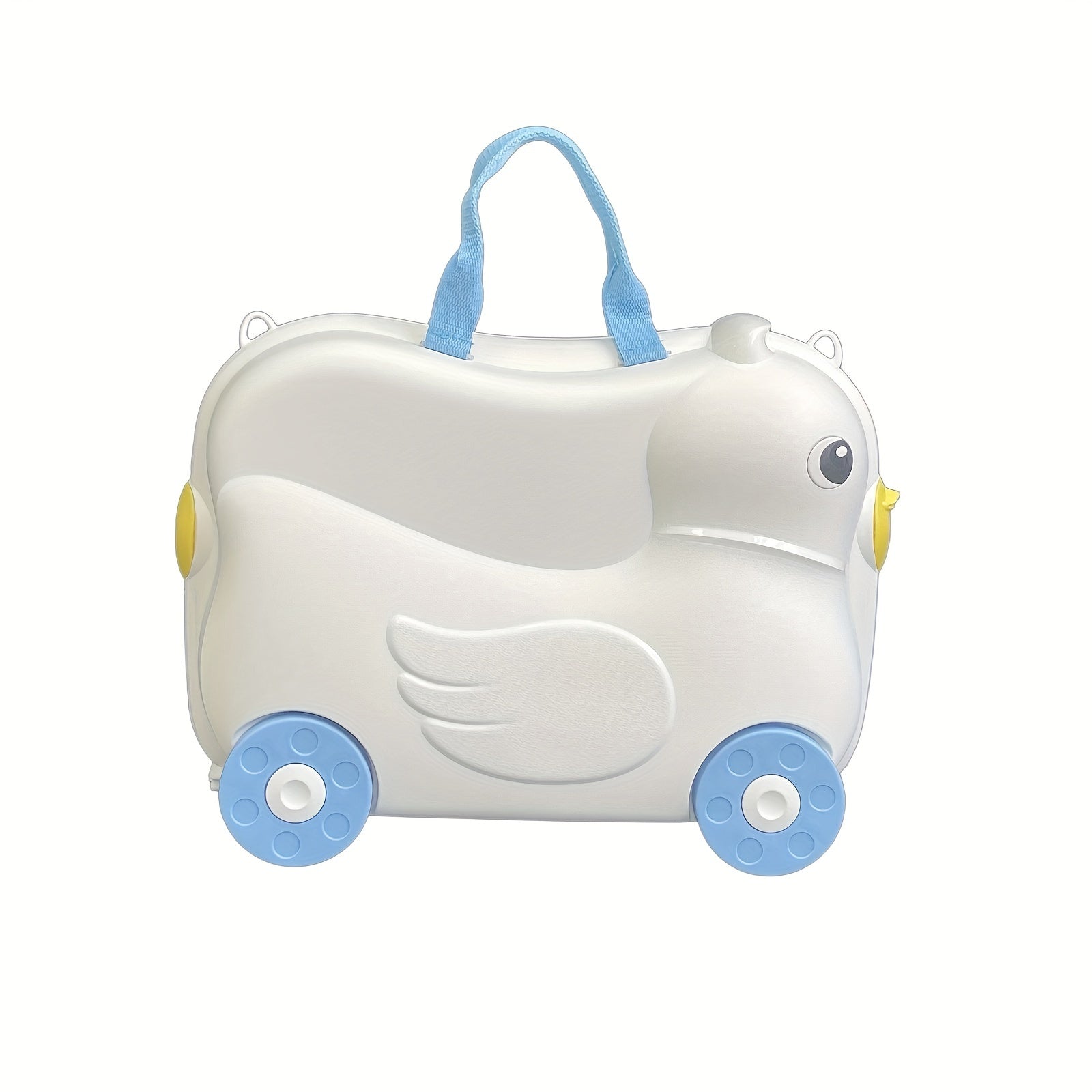 Maleta Infantil con Ruedas Patito 4 ruedas