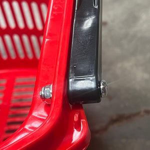 Canasta De Supermercado Compras Con Asa Extensible Y Ruedas