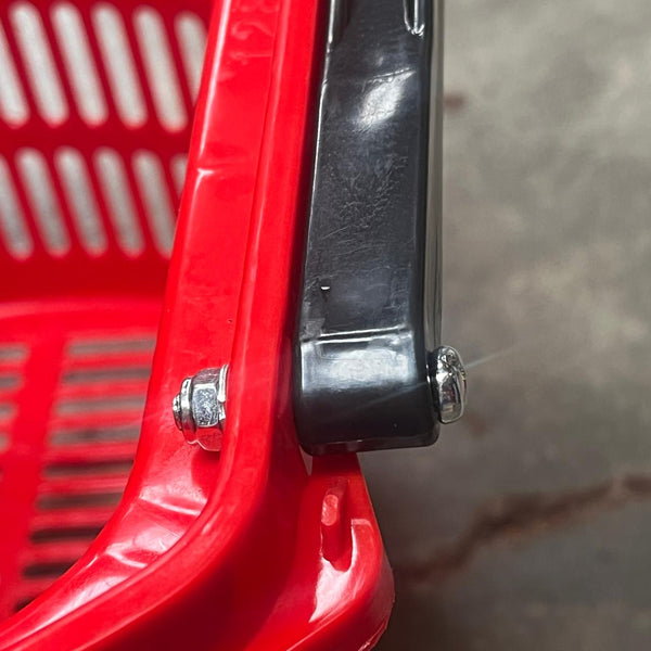 Canasta De Supermercado Compras Con Asa Extensible Y Ruedas