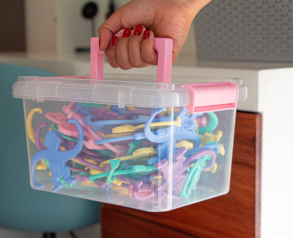 Changuitos Didácticos Pastel 100 piezas + Estuche