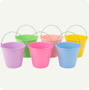 Pack 6 Cubetas 12L  Resistentes con Asa Colores a escoger