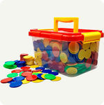 Set 1000 fichas de póker en estuche