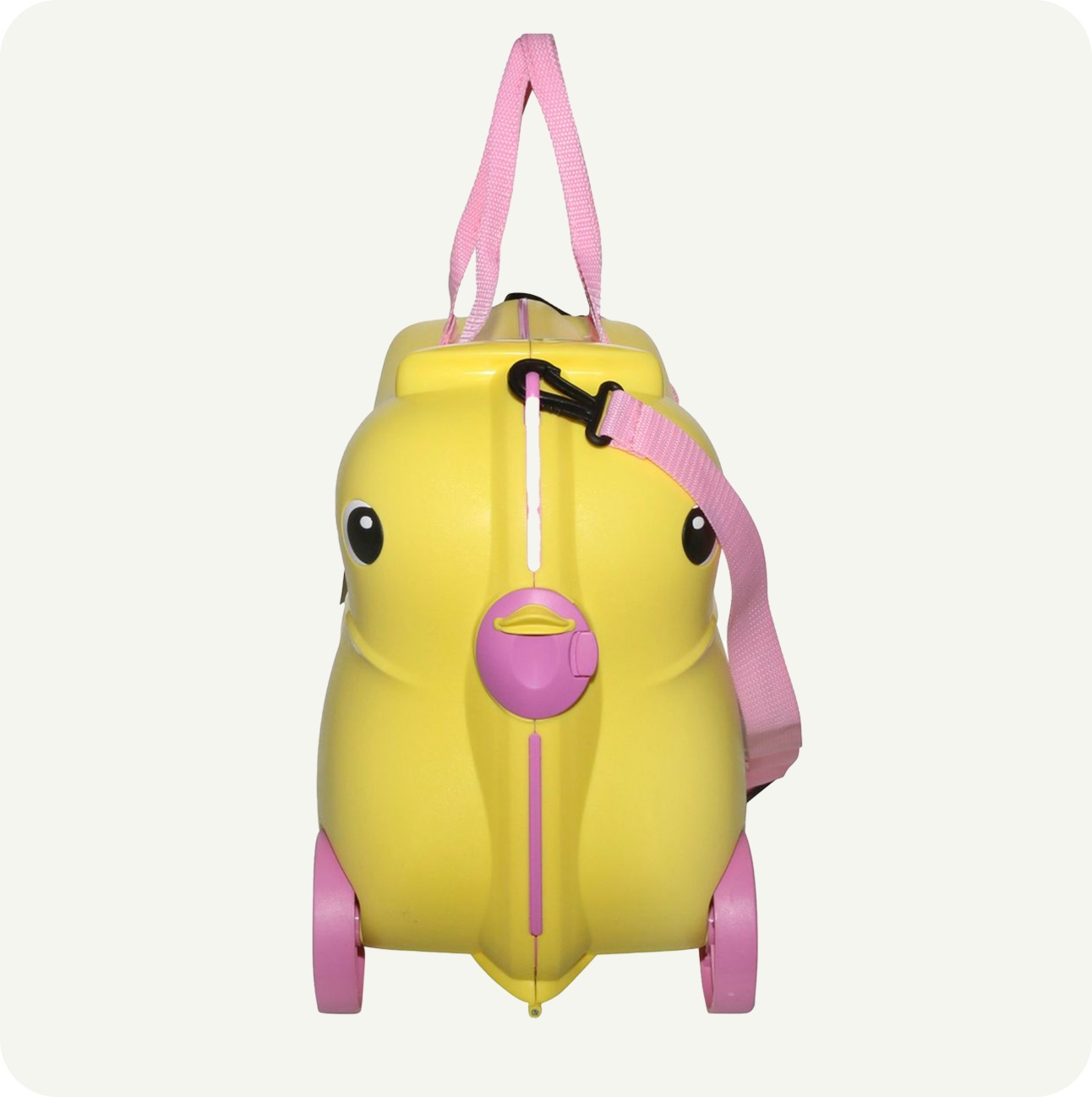 Maleta Infantil con Ruedas Patito 4 ruedas