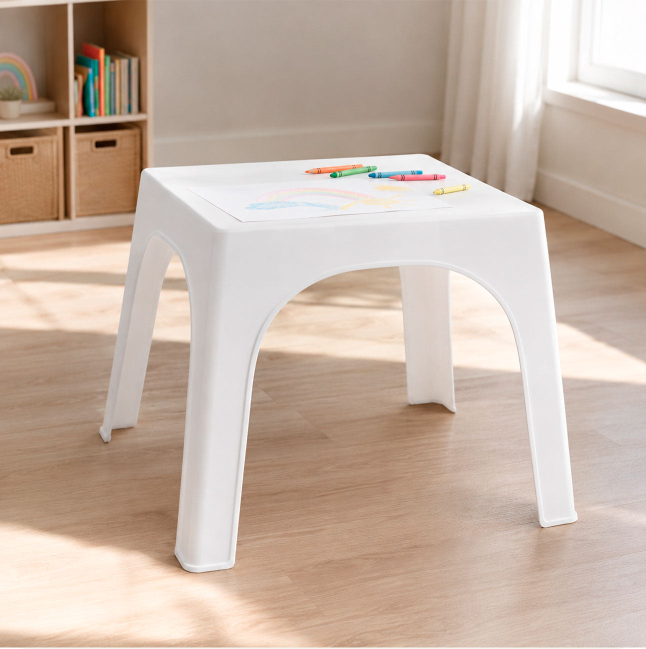 Mesa Infantil Nube de Plástico 49 x 49 cm