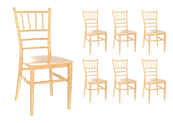 Paquete 10 Sillas Tiffany Infantil Resistentes | Durabilidad para Eventos y Fiestas
