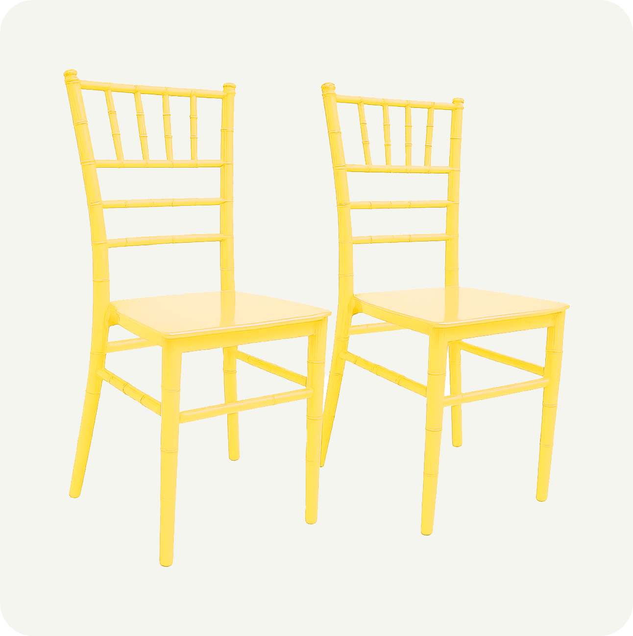 Set 2 Sillas Tiffany Infantil de Plástico | Eventos, Hogar y Fiestas | 6 Colores Pastel