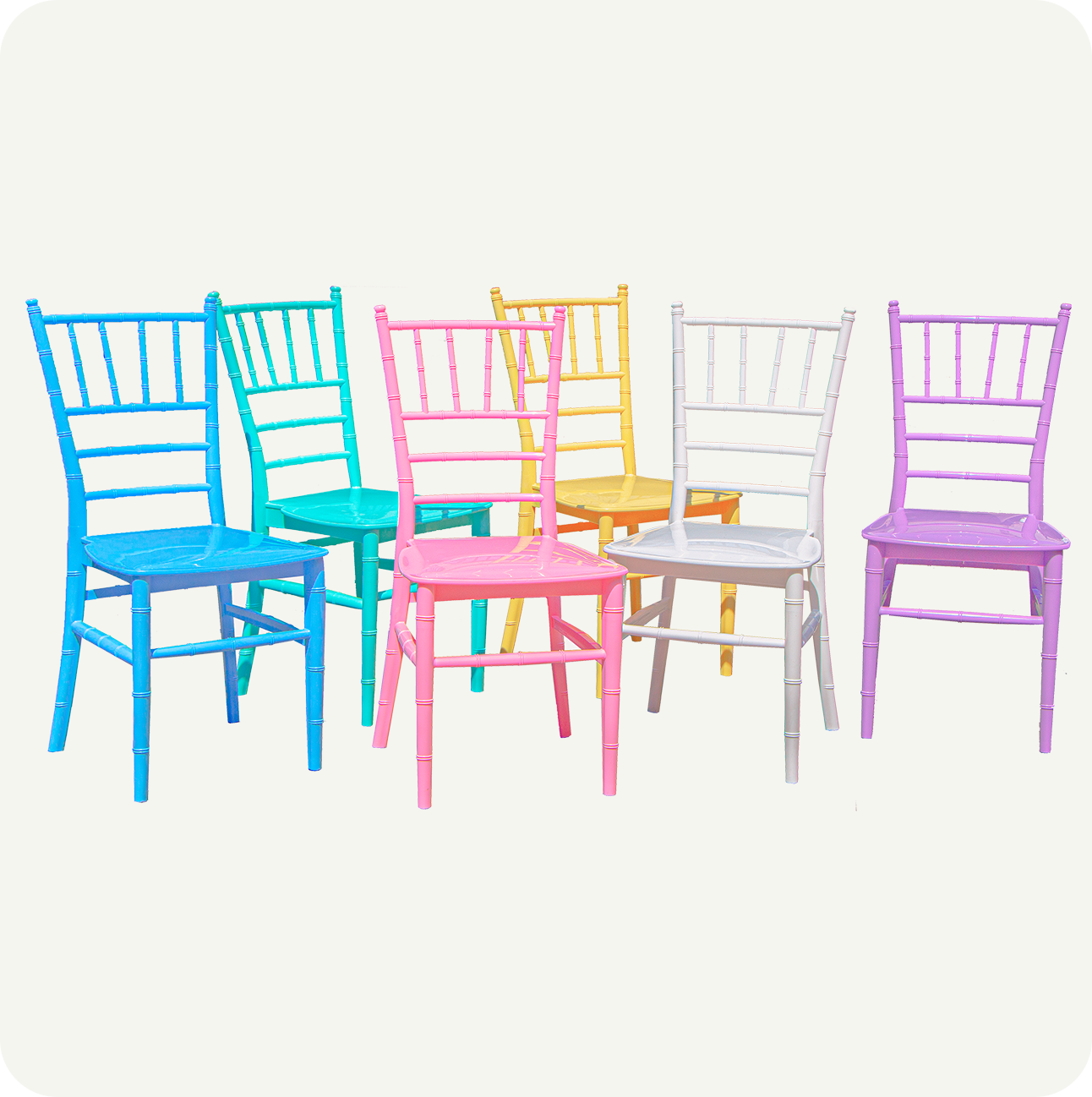 Paquete 10 Sillas Tiffany Infantil Resistentes | Durabilidad para Eventos y Fiestas