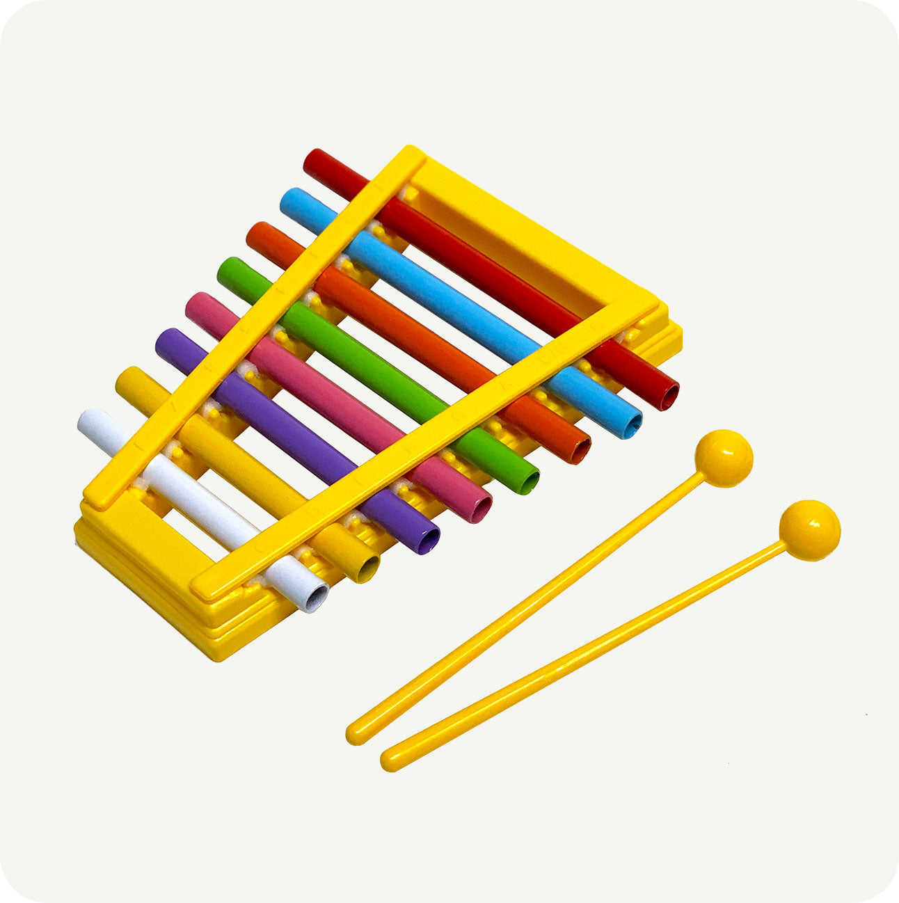 Xilófono Infantil de Colores con Baquetas – Juguete Musical Educativo para Niños